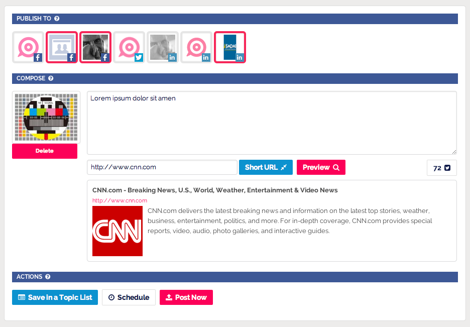 post editor PostPickr