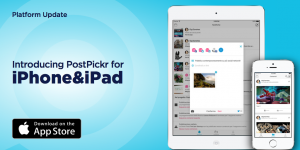 App iOS PostPickr per iPhone e iPad