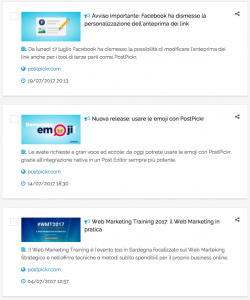 Feed Rss WordPress - visualizzazione corretta in PostPickr
