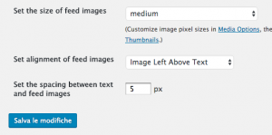 Feed RSS WordPress: configurazione plugin