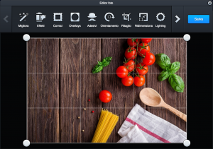 L'Editor fotografico integrato Adobe Creative Cloud