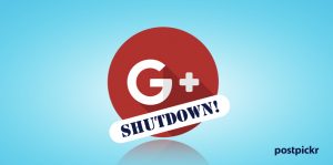 Dismissione di Google+ dalla piattaforma PostPickr