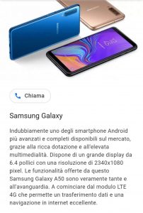 Dettaglio Prodotti - Schede Google My Business