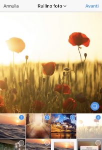 App iOS - selezione multipla di foto dal rullino