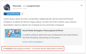 Il riepilogo della posizione in calce al post