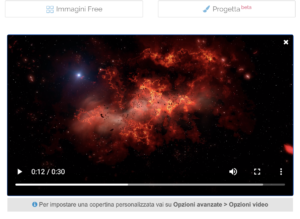Il nuovo player dei video incorporato nel Post Editor