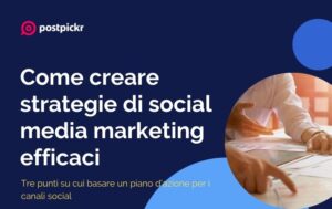 come creare strategie di social media marketing