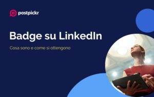 Badge su LinkedIn