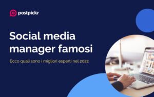 Social media manager famosi