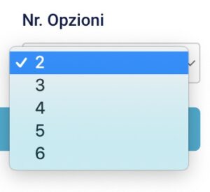 Opzioni di formattazione dell'AI Assistant - il menu Numero Opzioni