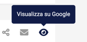 Pulsante per visualizzare il risultato originale sul web
