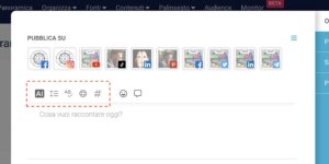 Post Editor: la nuova AI toolbar