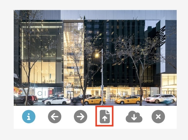 Pulsante per caricare un'immagine personalizzata come anteprima del link