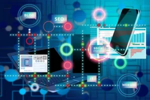 Un'immagine evocativa dei soacial network e della connessione tra utenti in tutto il mondo | PostPickr