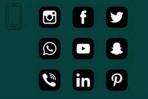Le icone dei maggiori social a titolo esemplificativo | PostPickr