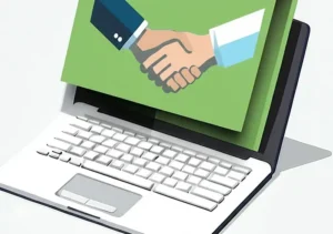 Linkedin per il B2B, immagine stilizzata | PostPickr