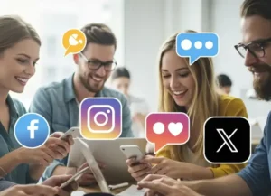 Relazioni autentiche ed engagement sui social, team verifica che tutto vada per il meglio | PostPickr