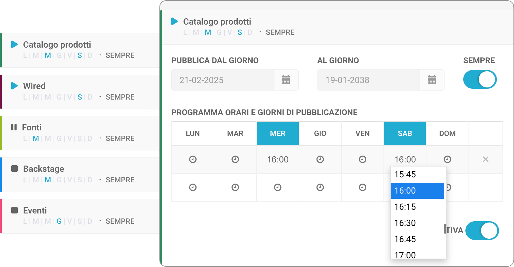 rubriche TT Pianificazione tematica con le Rubriche