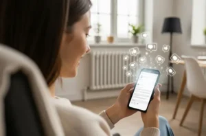 Social creator donna intenta a ricondividere i suoi vecchi post, dopo averli resi attuali | PostPickr