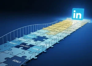 Immagine rappresentativa del percorso che occorre fare per avere successo su LinkedIn | PostPickr