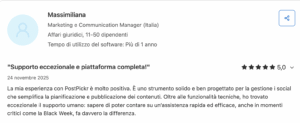 recensione su Capterra