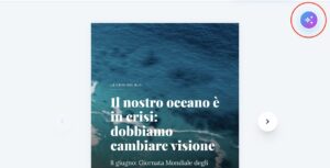 L'icona per attivare l'AI Coach contestuale