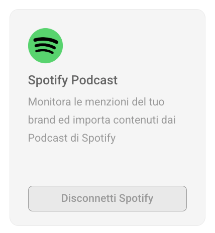disconnettere account Spotify da PostPickr